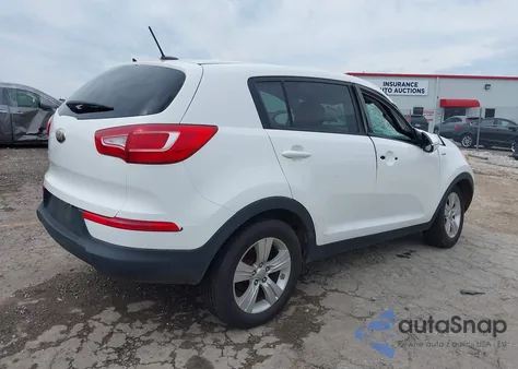 2013 Kia Sportage Lx from USA, damaged, VIN KNDPBCA29D7463052